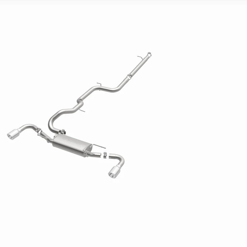 MagnaFlow 10-12 Mazda 3 L4 2.5L Hatchback Split Rear Exit Stainless Cat Back Performance Exhaust - Image 34
