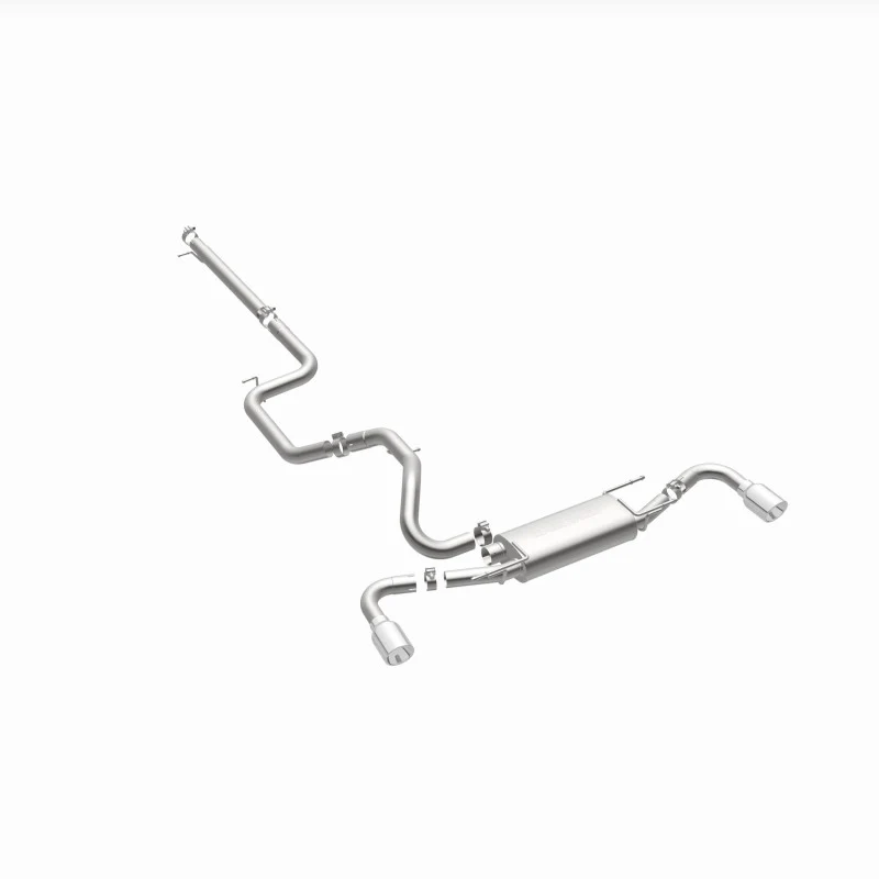 MagnaFlow 10-12 Mazda 3 L4 2.5L Hatchback Split Rear Exit Stainless Cat Back Performance Exhaust - Image 36