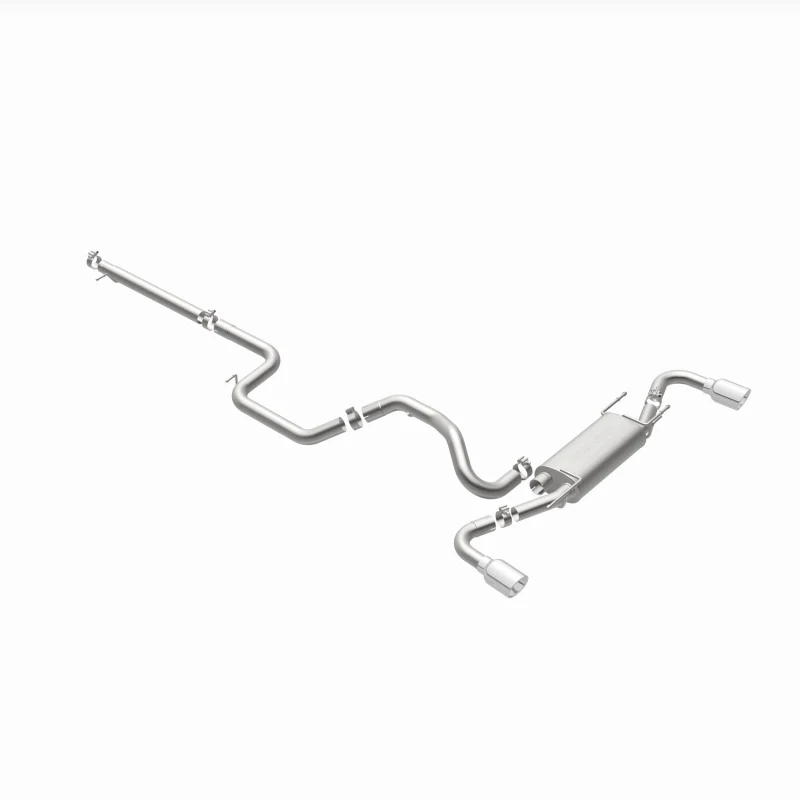 MagnaFlow 10-12 Mazda 3 L4 2.5L Hatchback Split Rear Exit Stainless Cat Back Performance Exhaust - Image 38