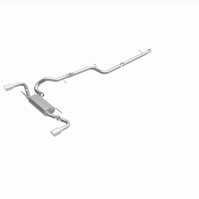 MagnaFlow 10-12 Mazda 3 L4 2.5L Hatchback Split Rear Exit Stainless Cat Back Performance Exhaust - Image 42