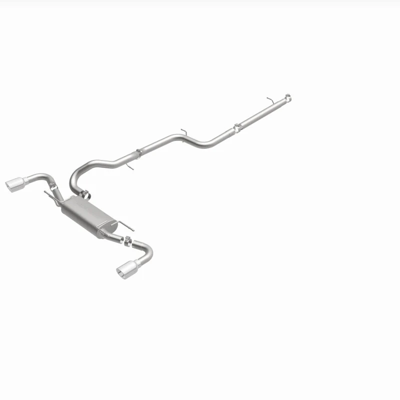 MagnaFlow 10-12 Mazda 3 L4 2.5L Hatchback Split Rear Exit Stainless Cat Back Performance Exhaust - Image 45