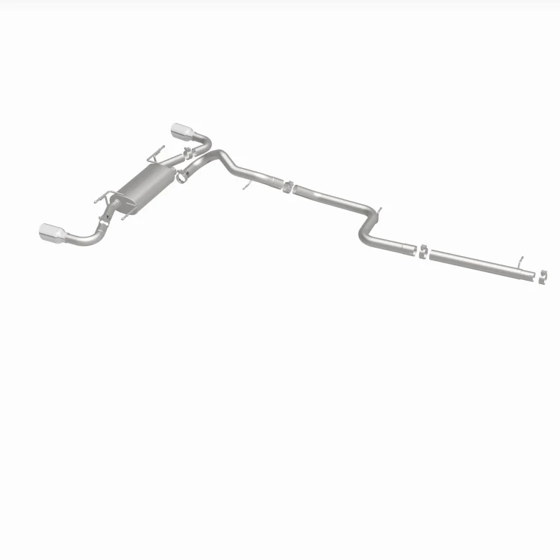 MagnaFlow 10-12 Mazda 3 L4 2.5L Hatchback Split Rear Exit Stainless Cat Back Performance Exhaust - Image 7