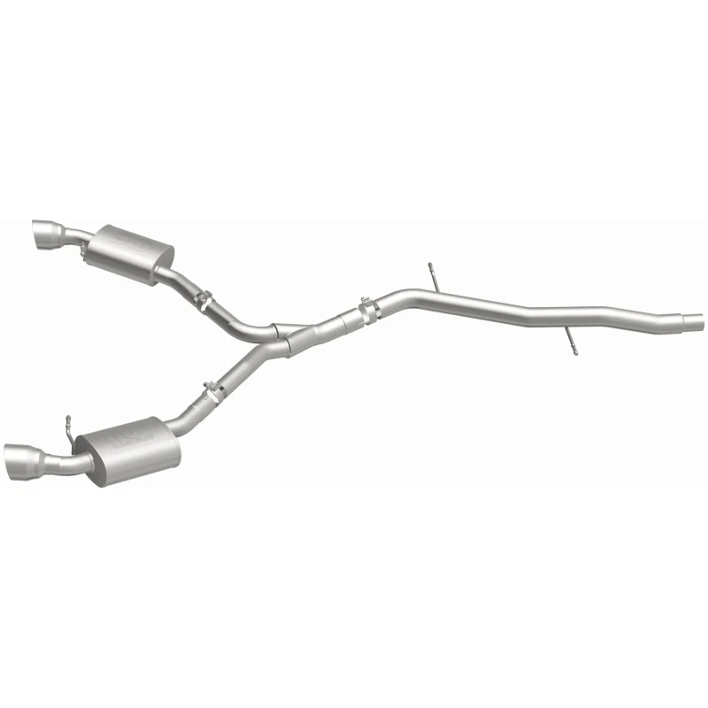 MagnaFlow 18-19 Audi A5 Dual Exit Polished Stainless CatBack Exhaust - 3in Main Piping Diameter - Image 24