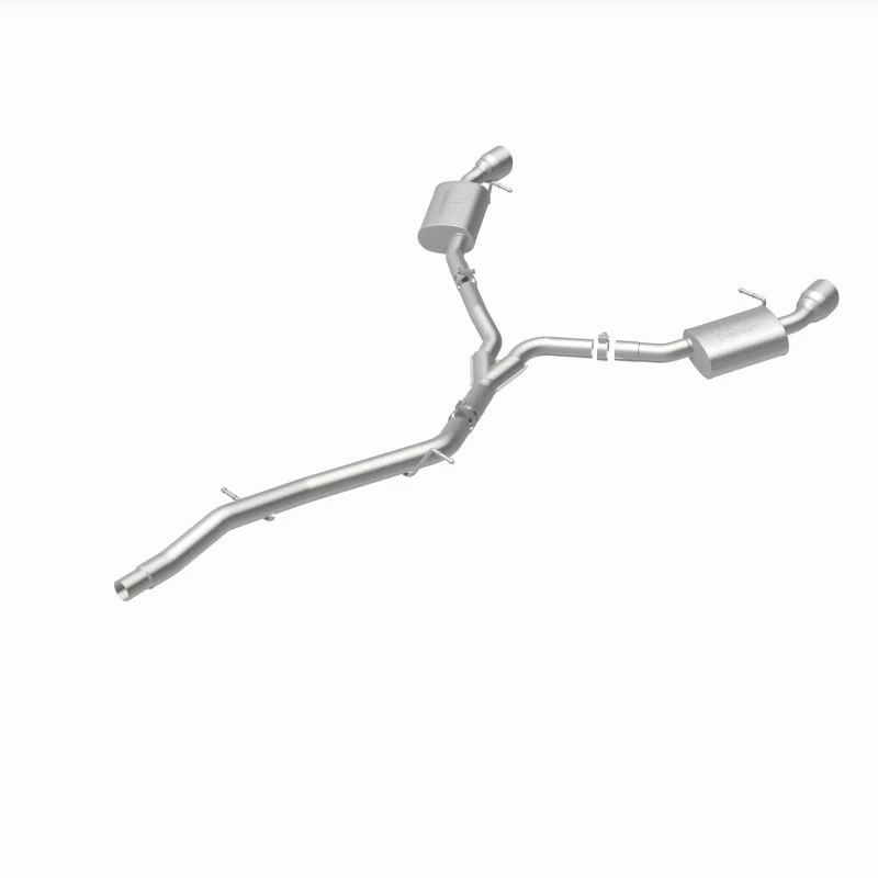 MagnaFlow 18-19 Audi A5 Dual Exit Polished Stainless CatBack Exhaust - 3in Main Piping Diameter - Image 25