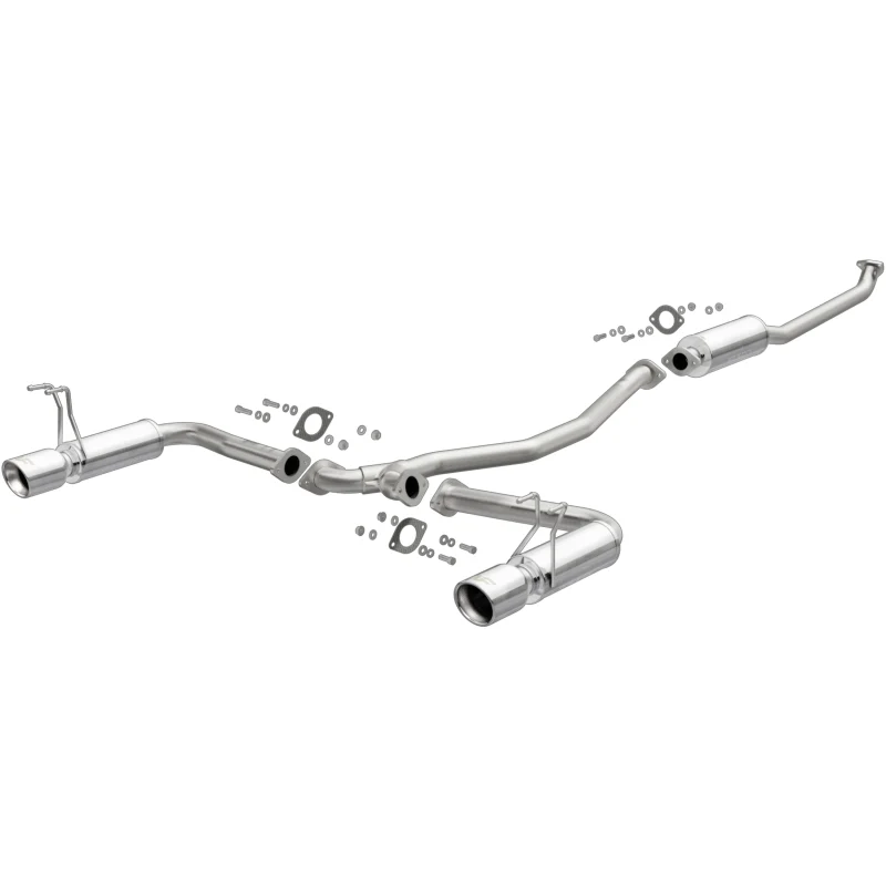 MagnaFlow 2016+ Honda Civic L4 1.5L Street Series Cat-Back Exhaust w/ Polished Tips - Image 2
