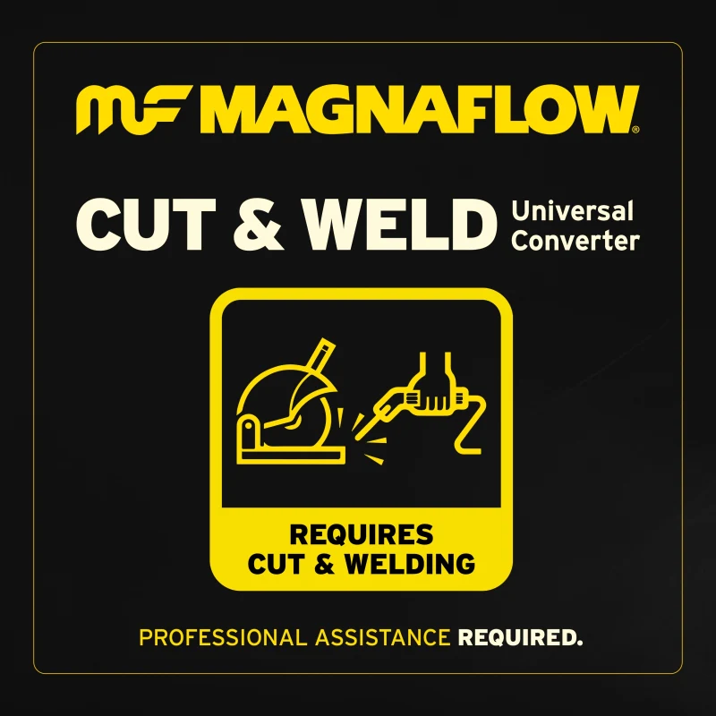 Magnaflow 3.00in. C/C 6in. spun body Universal Converter - Image 13