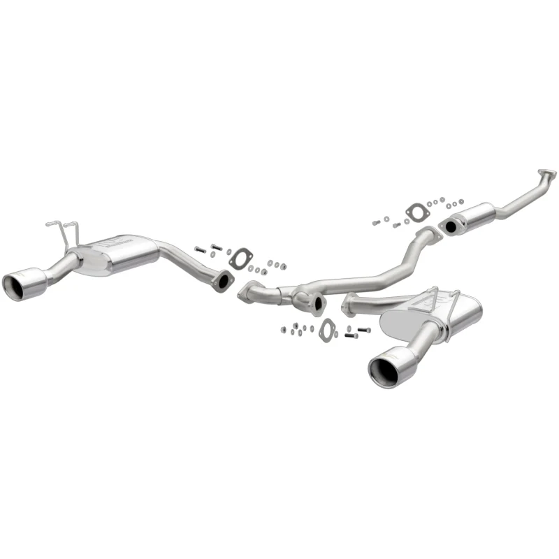 MagnaFlow Cat-Back 2016 Honda Civic (Sedan Only) 1.5L L4 Turbo 2.25in SS Dual Outlet - Image 2