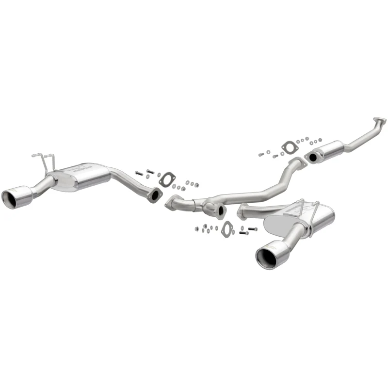 MagnaFlow Cat-Back 2016 Honda Civic (Sedan Only) 1.5L L4 Turbo 2.25in SS Dual Outlet - Image 3