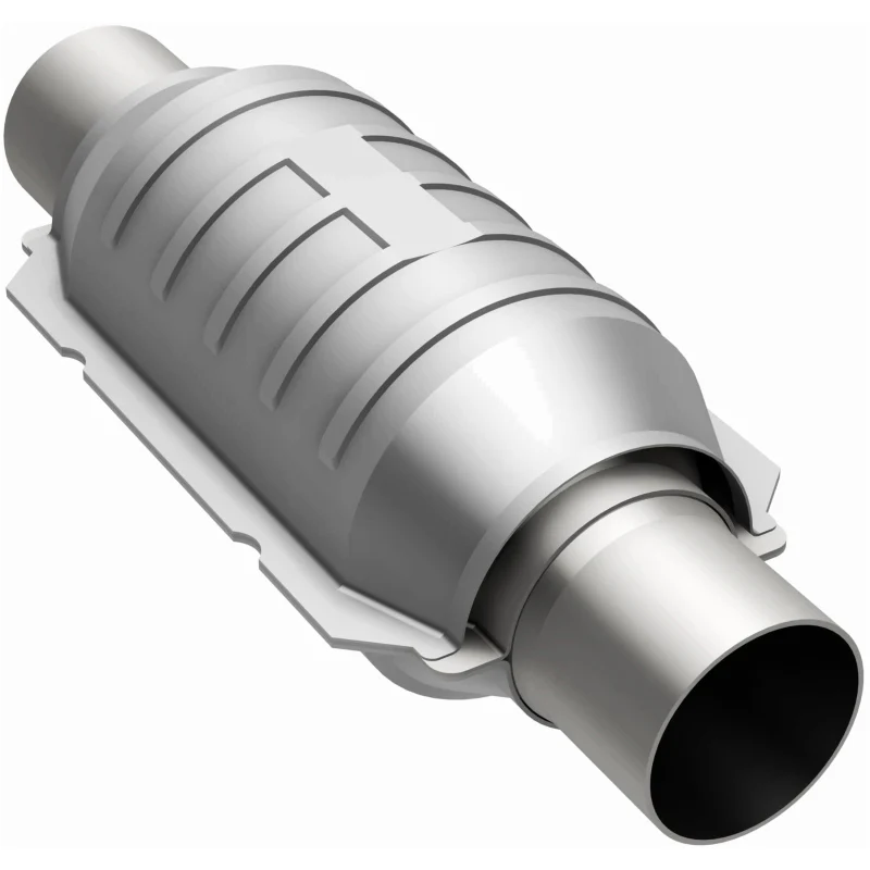 MagnaFlow Conv Univ 2.25in Inlet/Outlet Center/Center Round 9in Body L x 5.125in W x 13in Overall L - Image 18