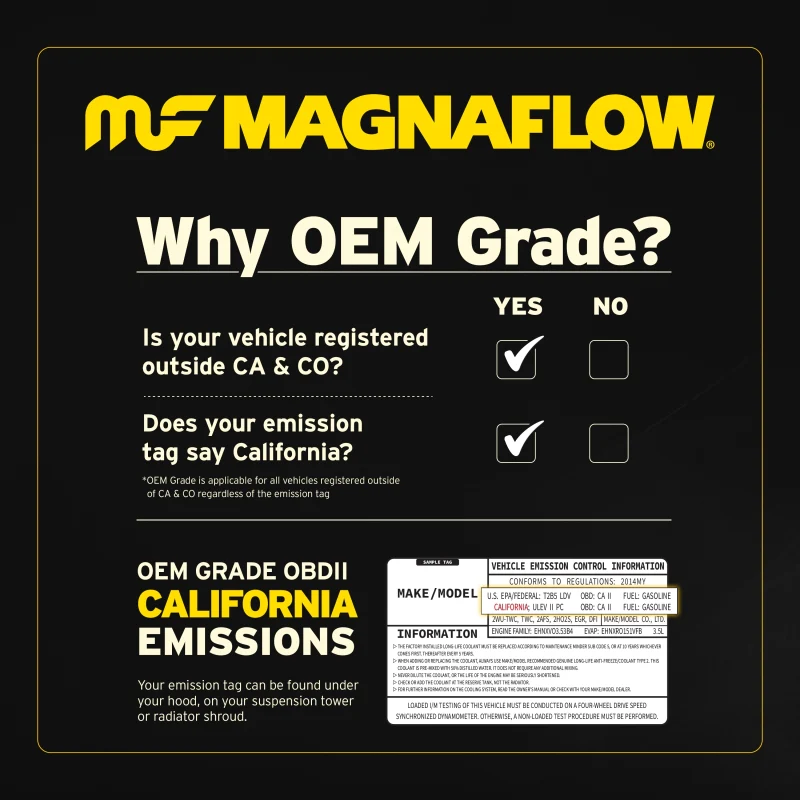 MagnaFlow Conv Univ 2.25inch C/C Met. - Image 7