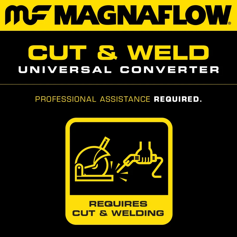 MagnaFlow Universal Catalytic Converter 2 inch T2 Rear - Image 34