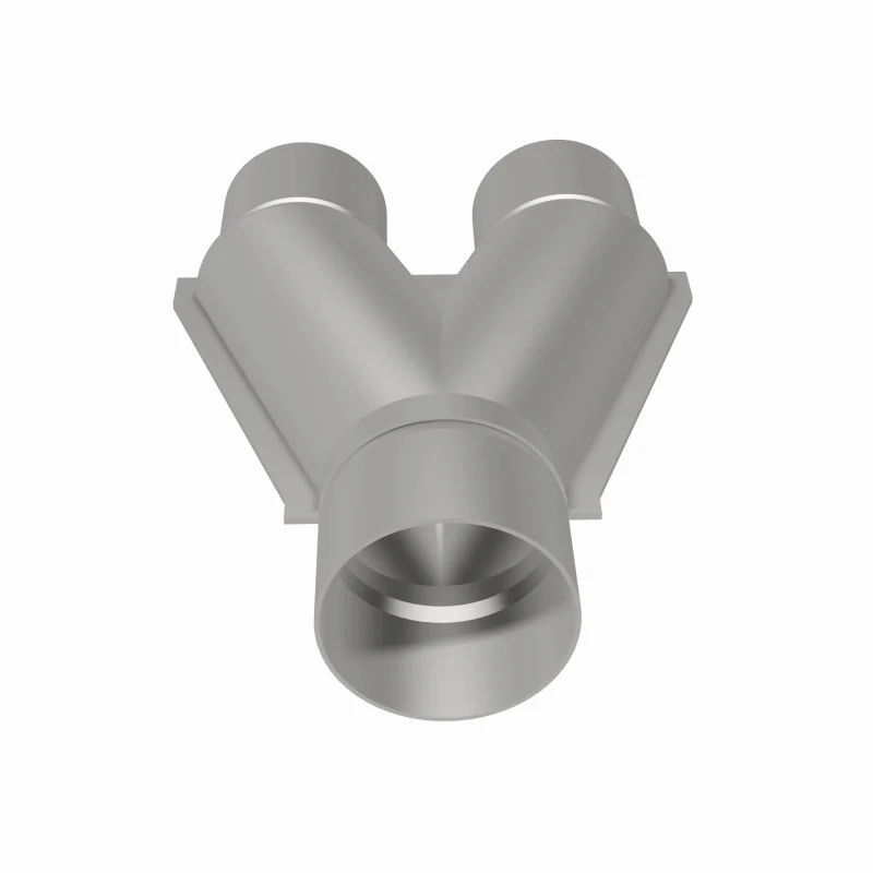 MagnaFlow Smooth Trans Y- 2.5/3 X 10 Al - Image 13
