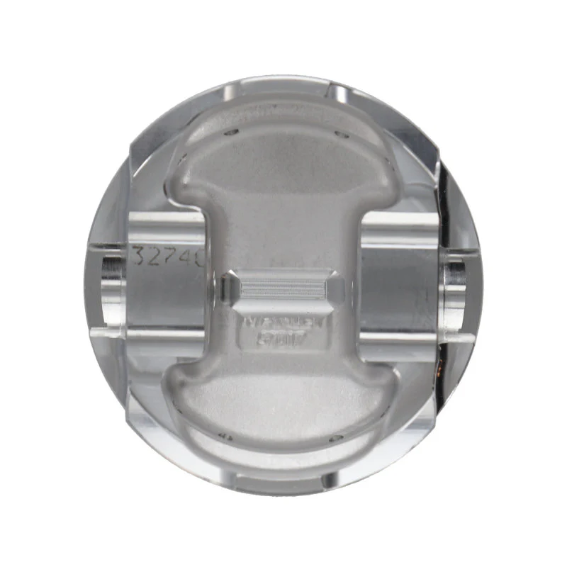 Manley 08+ Mitsubishi Evo X (4B11T) 86mm STD Bore 9.0:1 Dish Piston Set with Rings - Image 2