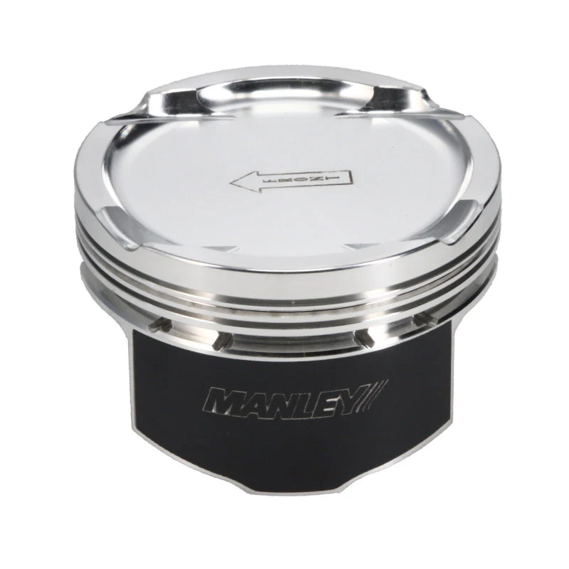 Manley 08+ Mitsubishi Evo X (4B11T) 86mm STD Bore 9.0:1 Dish Piston Set with Rings - Image 4
