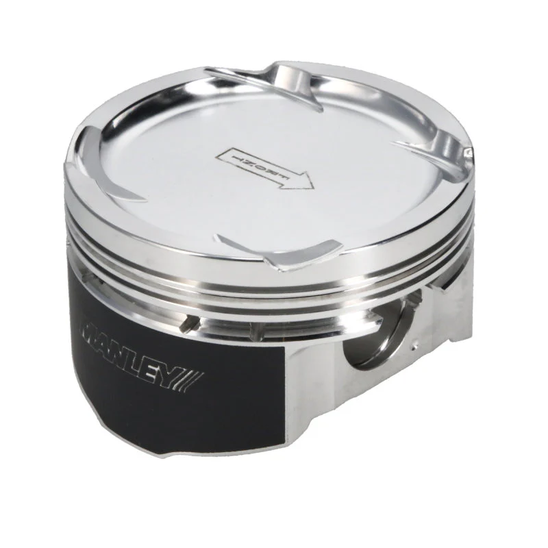 Manley 08+ Mitsubishi Evo X (4B11T) 86mm STD Bore 9.0:1 Dish Piston Set with Rings - Image 5