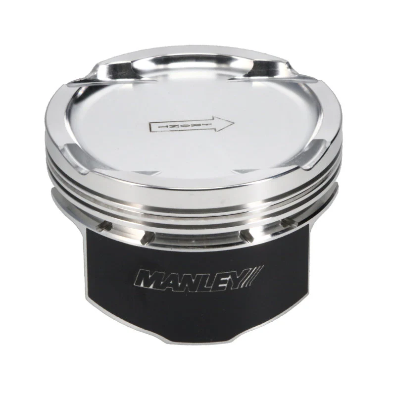 Manley 08+ Mitsubishi Evo X (4B11T) 86mm STD Bore 9.0:1 Dish Piston Set with Rings - Image 7