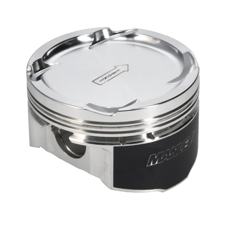 Manley 08+ Mitsubishi Evo X (4B11T) 86mm STD Bore 9.0:1 Dish Piston Set with Rings - Image 9