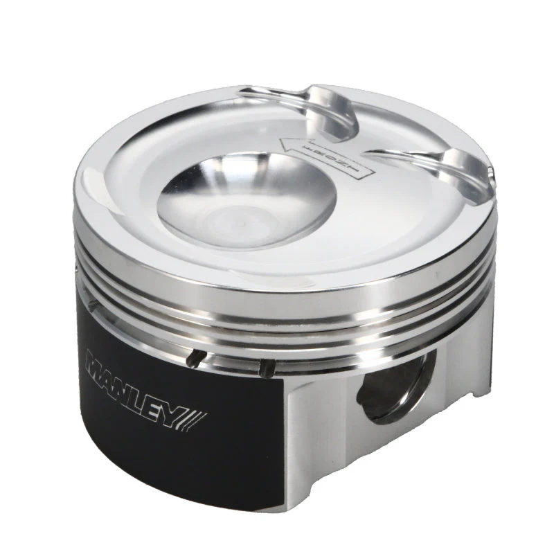 Manley Ford 2.3L EcoBoost 87.5mm STD Size Bore 9.5:1 Dish Extreme Duty Piston Set - Image 10