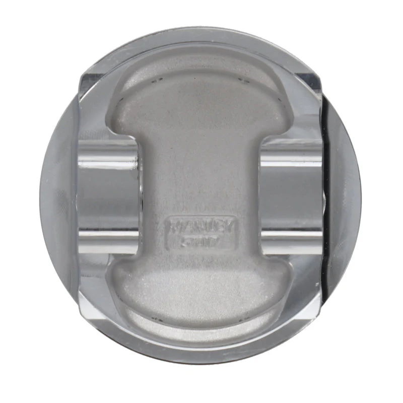Manley Ford 2.3L EcoBoost 87.5mm STD Size Bore 9.5:1 Dish Extreme Duty Piston Set - Image 7