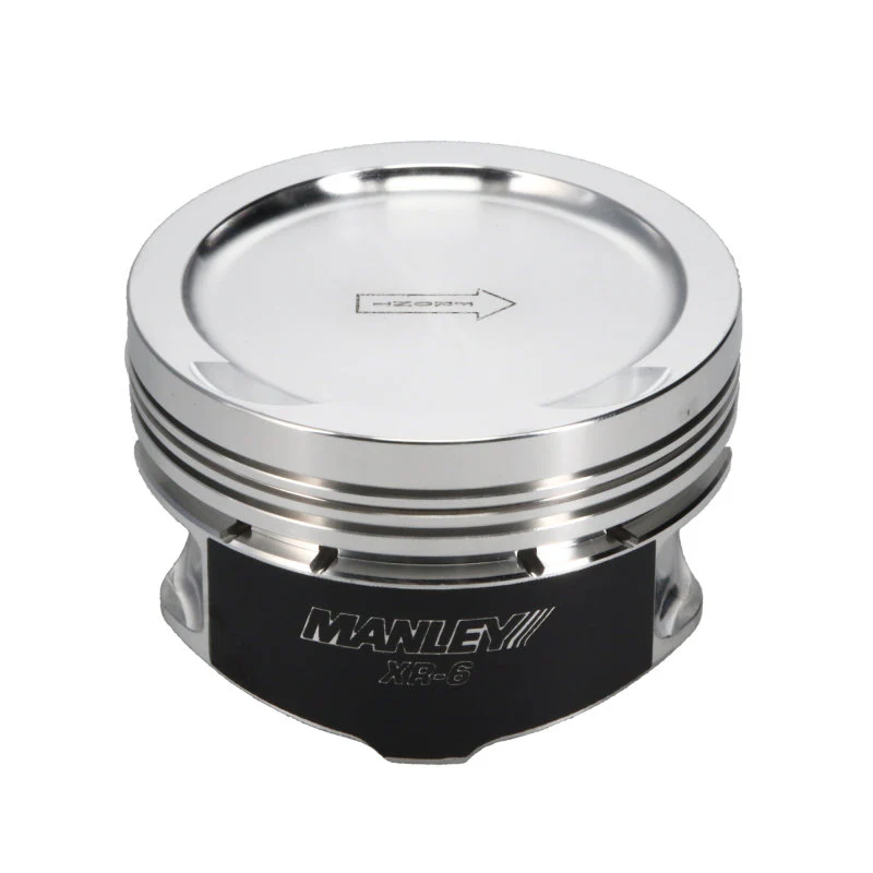 Manley Nissan (SR20DE/DET) 86.5mm +.5mm Oversized Bore 9.0:1 Dish Piston Set with Ring - Image 10