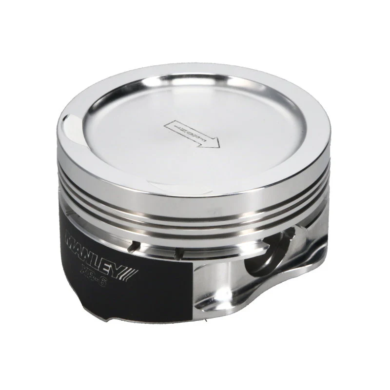 Manley Nissan (SR20DE/DET) 86.5mm +.5mm Oversized Bore 9.0:1 Dish Piston Set with Ring - Image 2