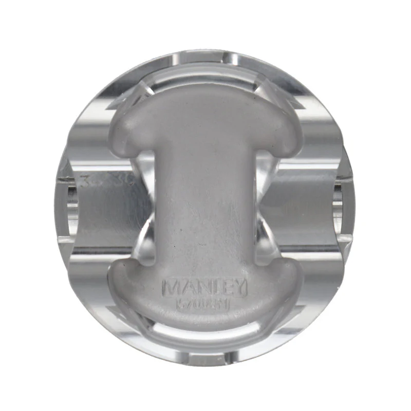 Manley Nissan (SR20DE/DET) 86.5mm +.5mm Oversized Bore 9.0:1 Dish Piston Set with Ring - Image 4