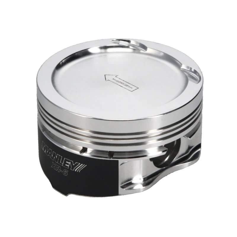 Manley Nissan (SR20DE/DET) 86.5mm +.5mm Oversized Bore 9.0:1 Dish Piston Set with Ring - Image 7