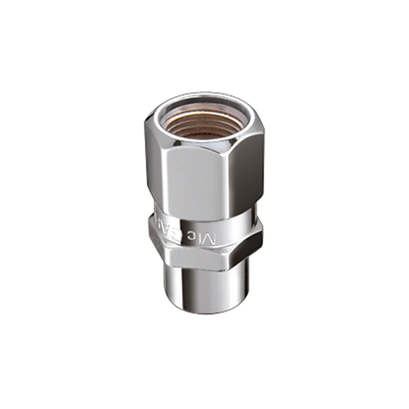 McGard Hex Lug Nut (Drag Racing Short Shank) M12X1.5 / 13/16 Hex / 1.6in. Length (4-Pack) - Chrome - Image 3