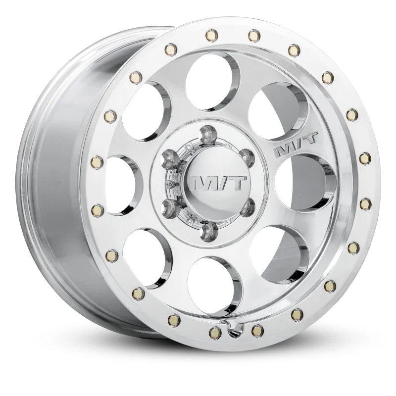 Mickey Thompson Classic Pro Polished Wheel - 17X9 8X6.5 BP 5in BS 0 Offset 125.2mm Bore - 274556