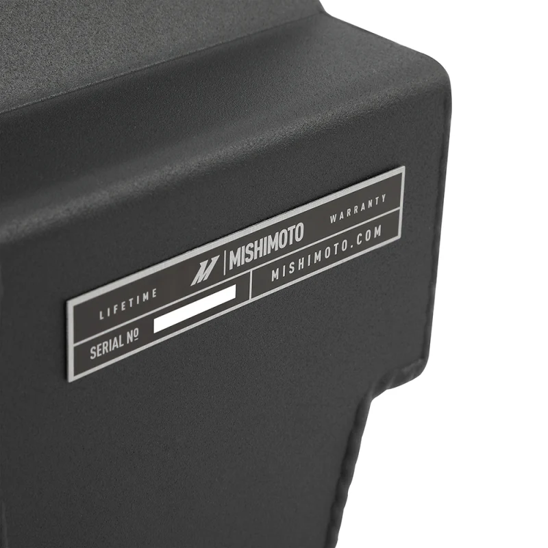 Mishimoto 11-19 Ford 6.7L Powerstroke Aluminum Degas Tank - Micro-Wrinkle Black - Image 2