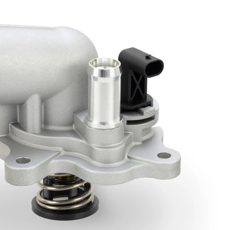 Mishimoto 2018+ Jeep Wrangler JL / 2020+ Gladiator (3.6L) Thermostat w/ Aluminum Housing - 82C - Image 3