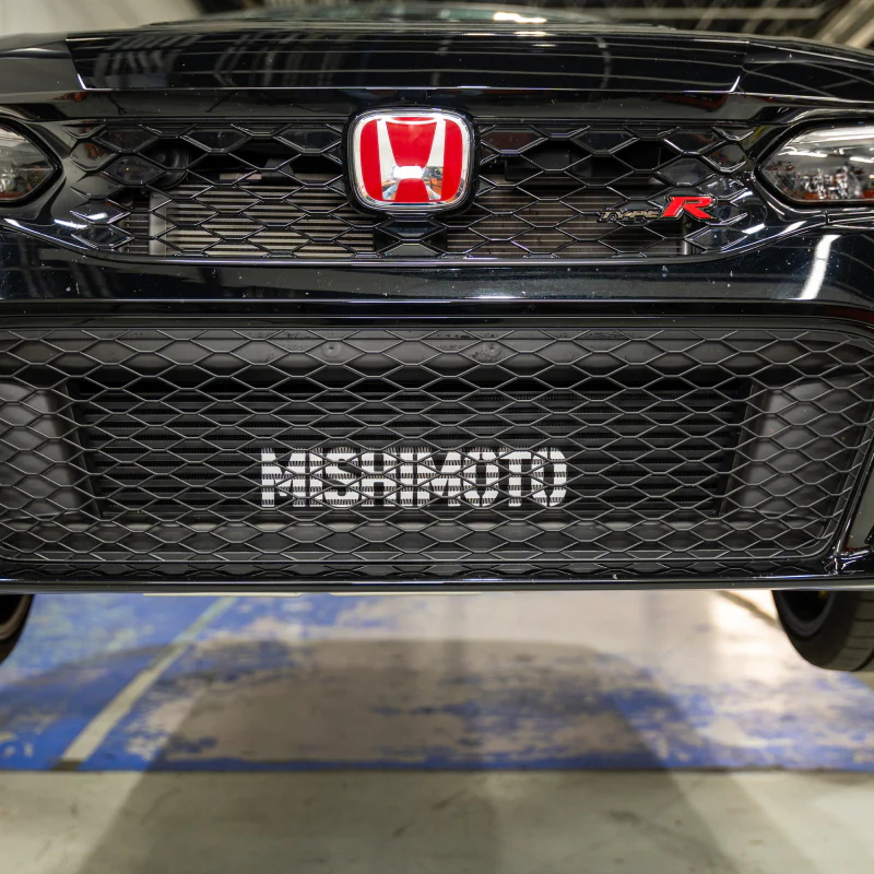 Mishimoto 2023+ Honda Civic Type-R Intercooler Kit w/Pipes - Black Intercooler/Red Pipes - Image 5
