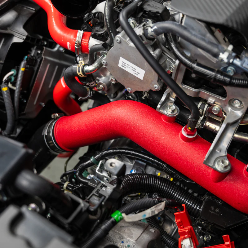 Mishimoto 2023+ Honda Civic Type-R Intercooler Kit w/Pipes - Silver Intercooler/Black Pipes - Image 8