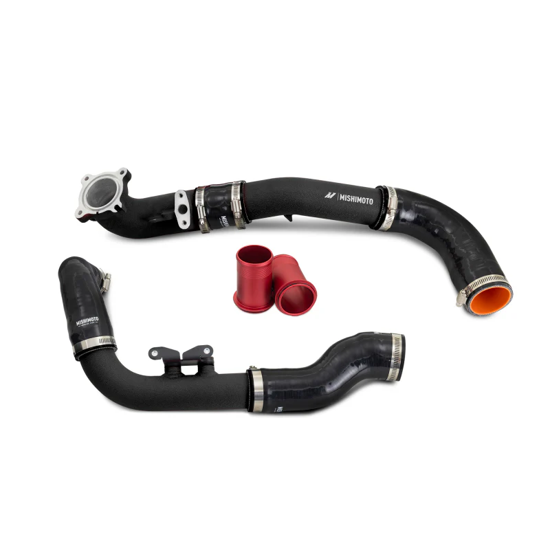 Mishimoto 2023+ Toyota GR Corolla Intercooler Pipe Kit - Micro Wrinkle Black - Image 4
