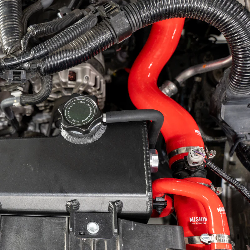 Mishimoto 2024+ Toyota Tacoma Silicone Coolant Hose Kit - AT - Red - Image 5