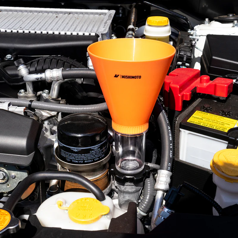 Mishimoto Screw On Oil Funnel Subaru Kit - Image 2