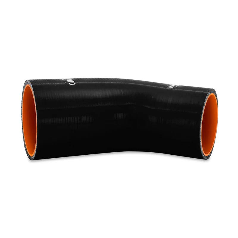 Mishimoto Silicone Reducer Coupler 45 Degree 3in to 3.25in - Black - Image 4