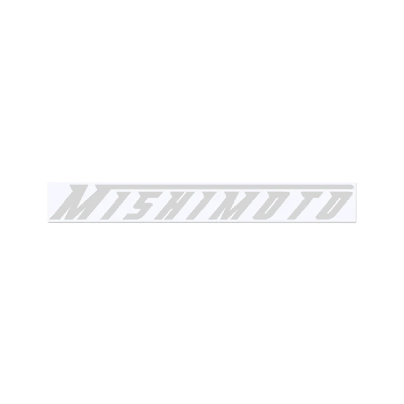 Mishimoto Small Silver Decal - Image 5