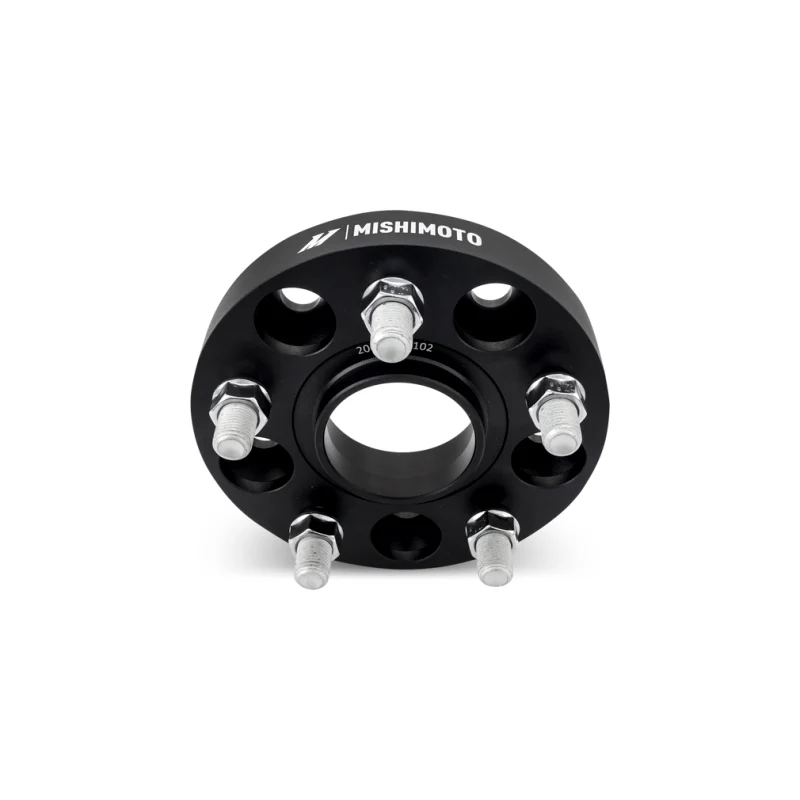 Mishimoto Wheel Spacers - 5x120 - 64.1 CB - M14 x1.5 - 20mm - BK - Image 6