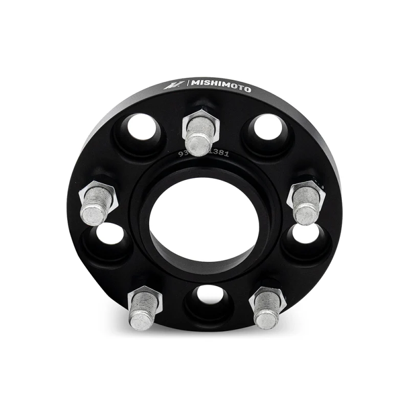 Mishimoto Wheel Spacers - 5x120 - 67.1 - 20 - M14 - Black - Image 3