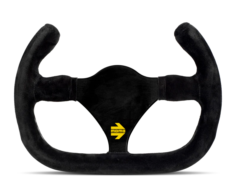 Momo MOD27/C Steering Wheel 270 mm -  Black Suede/Black Spokes