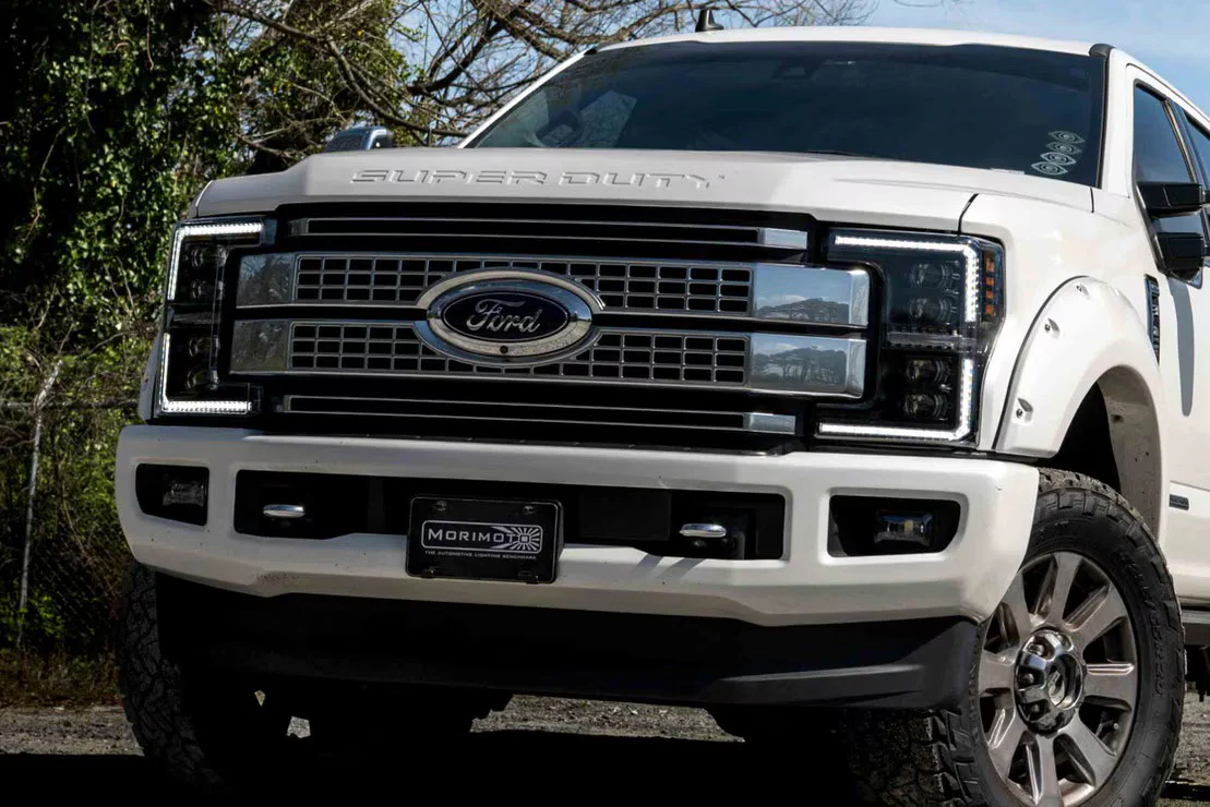 Morimoto 17-19 Ford Super Duty XB EVO Hybrid LED Headlights - Image 2