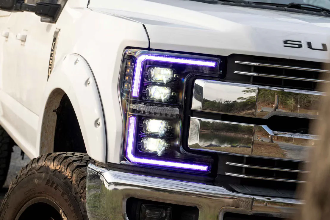 Morimoto 17-19 Ford Super Duty XRGB EVO LED Headlights - Image 2