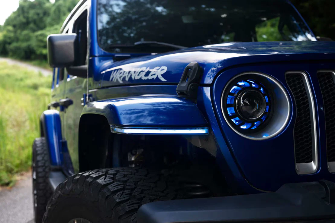 Morimoto 2018+ Jeep Wrangler JL XRGB Fender Flare Chop Kit - Image 10