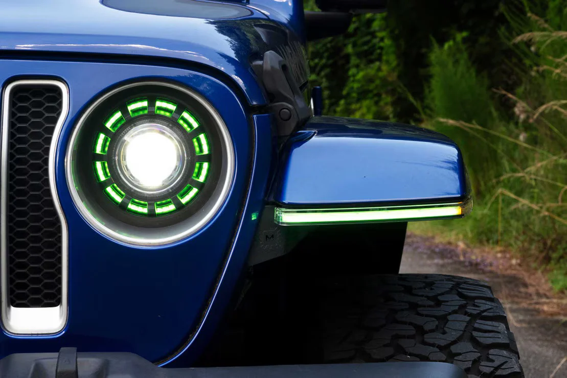 Morimoto 2018+ Jeep Wrangler JL XRGB Fender Flare Chop Kit - Image 11