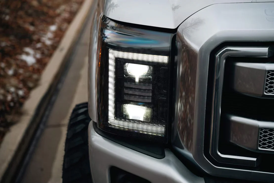 Morimoto Ford Super Duty (11-16) XB Hybrid LED Headlights - Image 11
