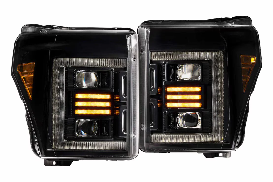 Morimoto Ford Super Duty (11-16) XB Hybrid LED Headlights - Image 6