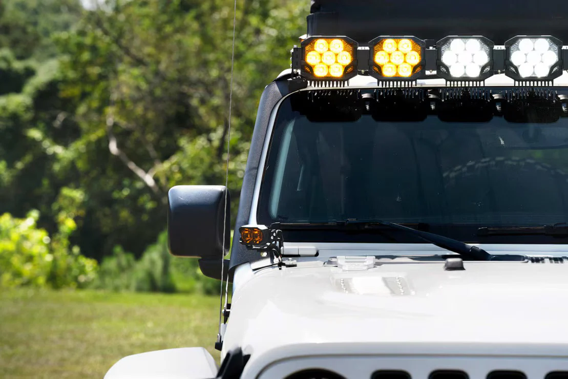 Morimoto Jeep Gladiator (2020+) Light Bar Roof Mounts - Image 2