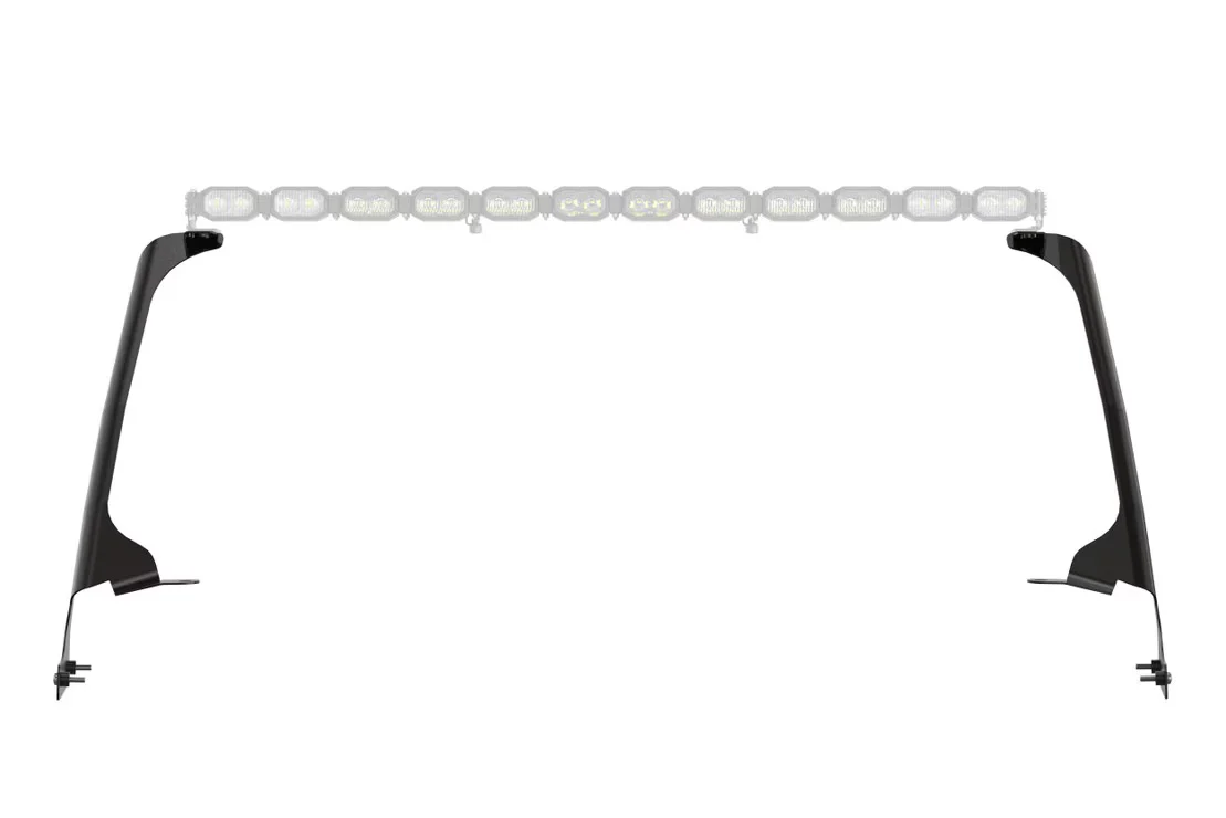Morimoto Jeep Gladiator (2020+) Light Bar Roof Mounts - Image 3