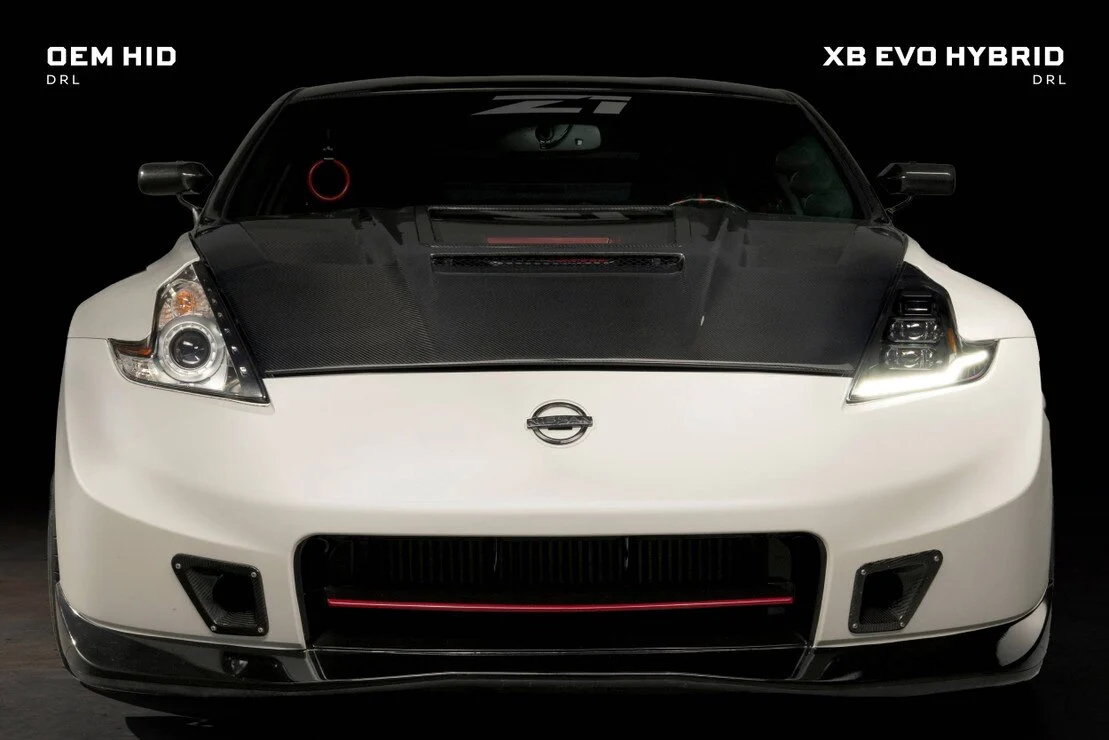 Morimoto Nissan 370Z (09-21) XB EVO Hybrid LED Headlights - Image 7